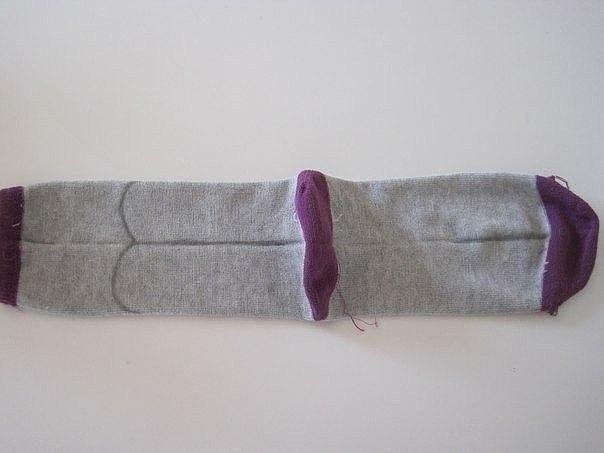 Котик из носков.