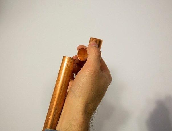 Потолочная вешалка из трубы
