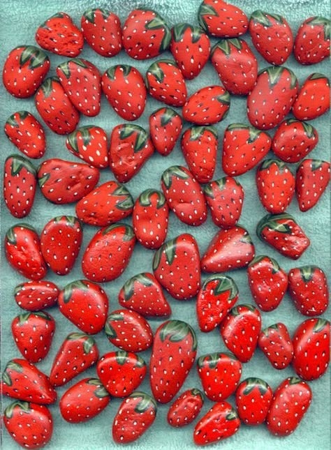 Рисуем на камешках