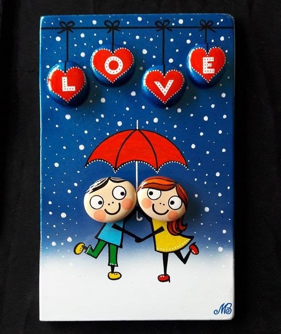 Рисуем на камешках