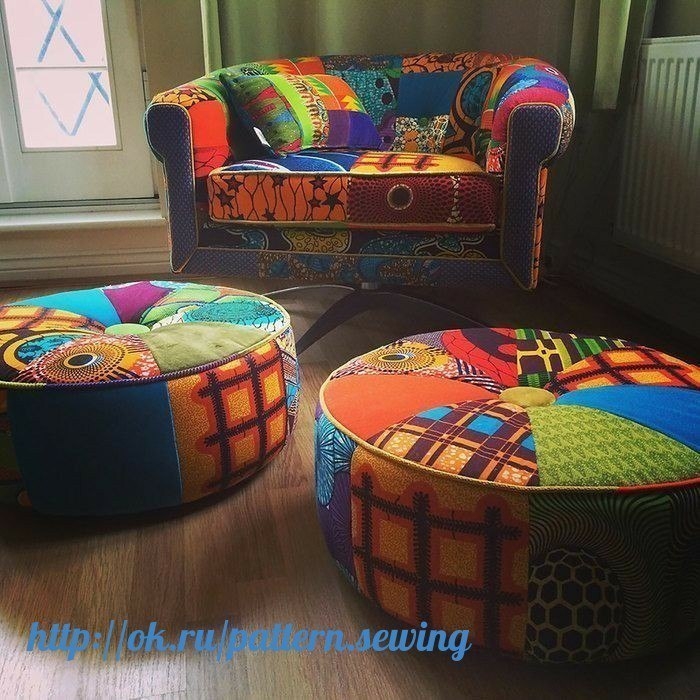 Печворк в интерьере