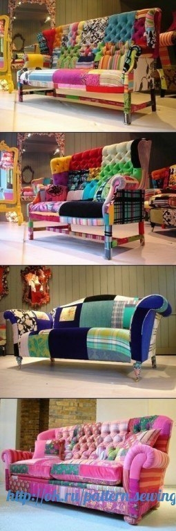 Печворк в интерьере