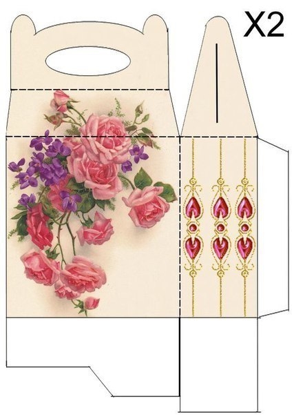 Шаблоны коробочек для вашего творчества