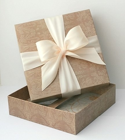 Красивая подарочная коробочка
