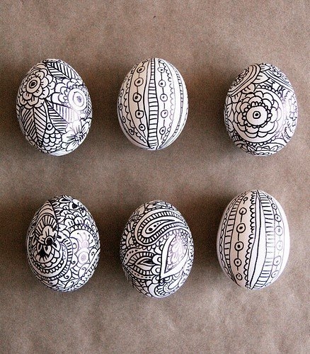 Идеи росписи яиц к Пасхе