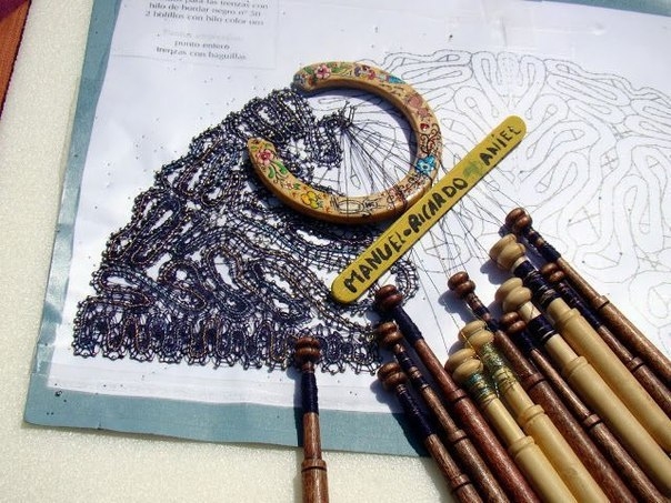 Магия создания кружева...