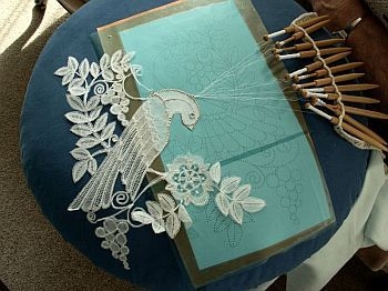 Магия создания кружева...