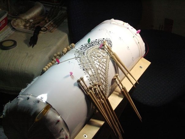 Магия создания кружева...