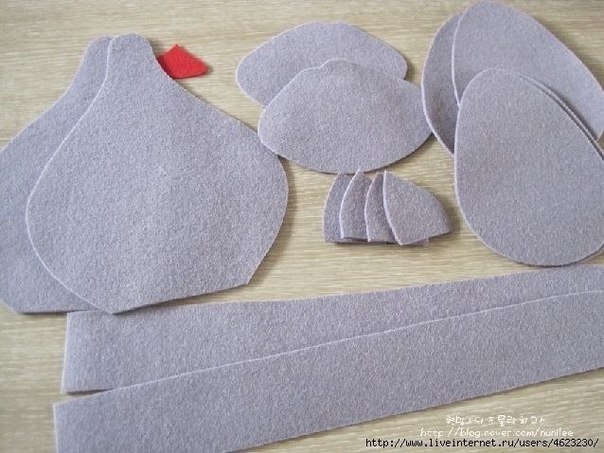 МК Шьем мартовского кота из фетра или флиса