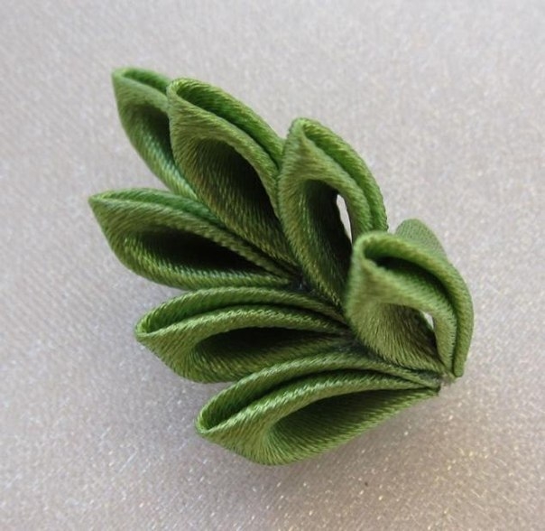 Канзаши. Мини-МК сборки веточки.