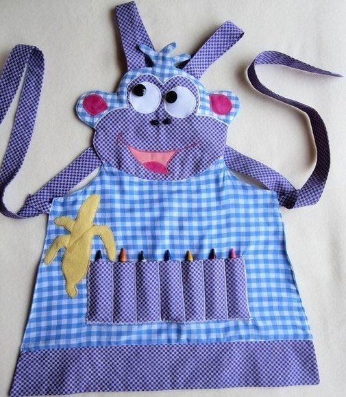 Забавные фартуки для деток. Идеи.