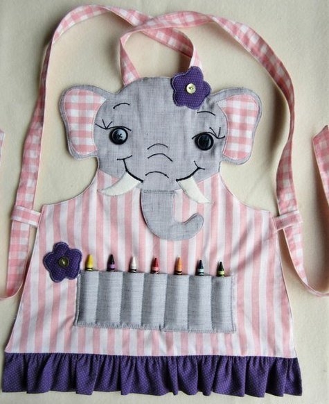 Забавные фартуки для деток. Идеи.