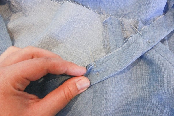 Обтачка горловины. МК