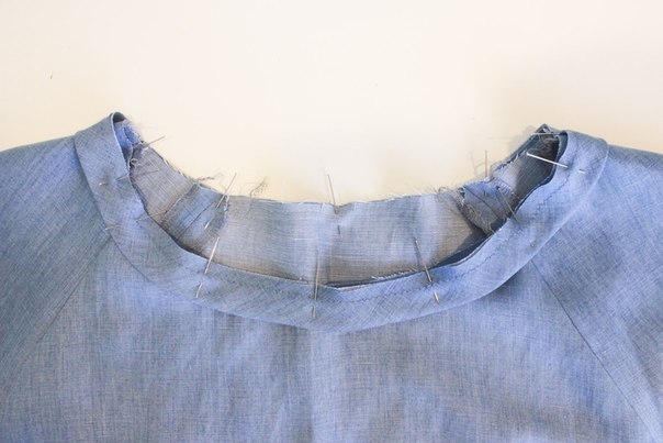 Обтачка горловины. МК