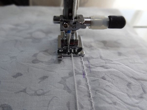 Как пришить резиновые жилки