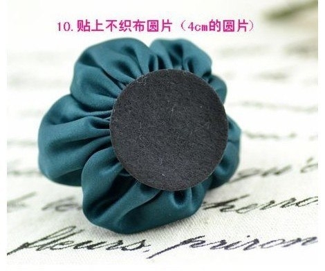 Цветы из ткани. Мастер-класс.