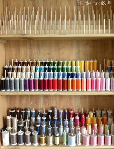 Когда ниточки на месте...