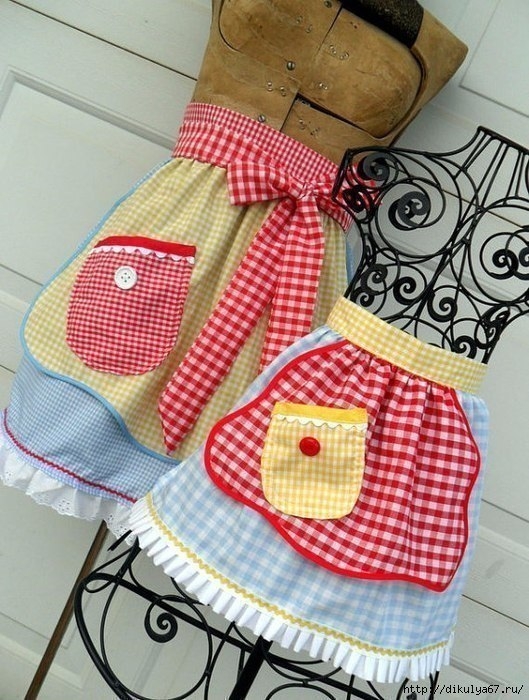 Шьем фартуки. Идеи и выкройки.