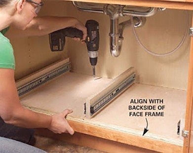 Используем место под мойкой с толком Используем место под мойкой с толком