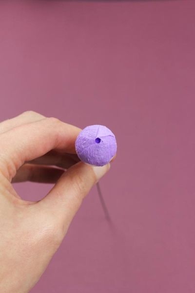 Бумажные цветы. Мастер-класс.