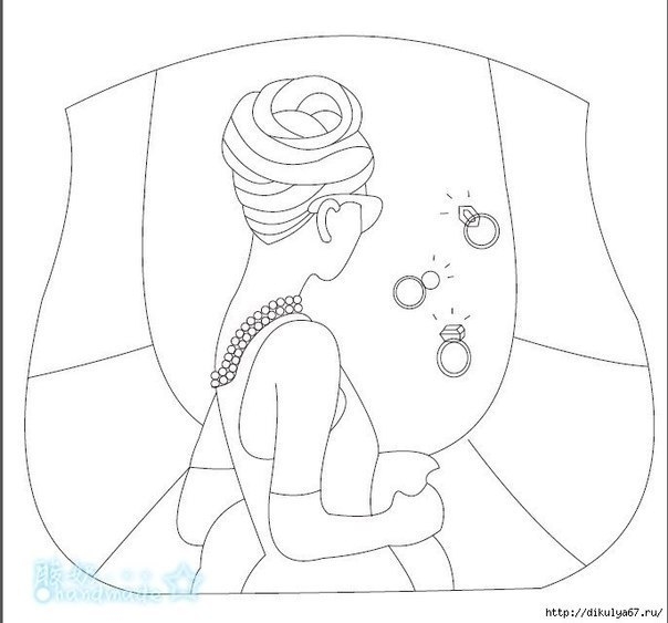 Аппликация на сумочках и шаблоны к ним