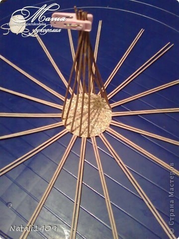 Плетеные вазочки-конфетницы