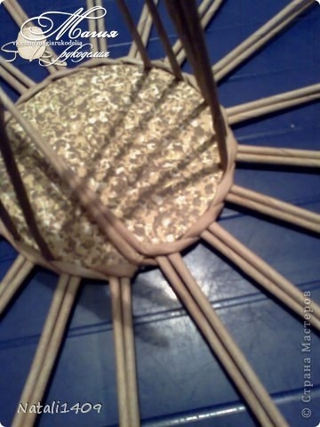 Плетеные вазочки-конфетницы