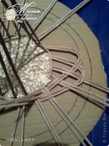 Плетеные вазочки-конфетницы