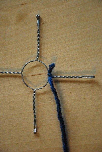 МК необычная подставка под горячее