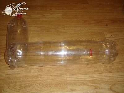 Овечка из пластиковых бутылок...