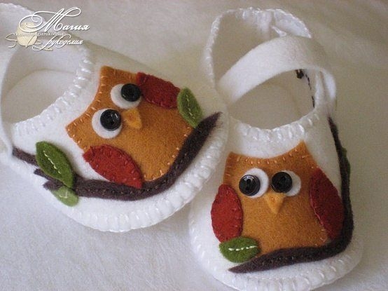 Шьем милые пинетки