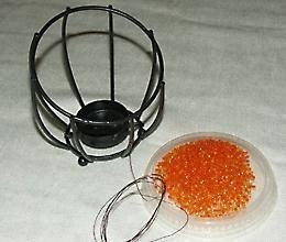 МК Подсвечник из бисера