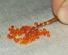 МК Подсвечник из бисера