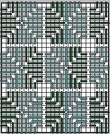 Вышивка барджелло. Необыкновенные факельные узоры+схемы