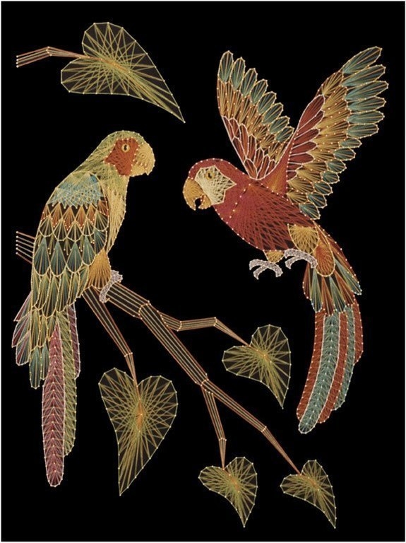 Идеи и схемы в технике изонить