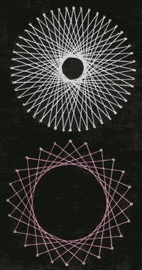 Идеи и схемы в технике изонить