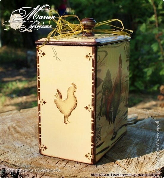 Ложный обжиг и браширование древесины.