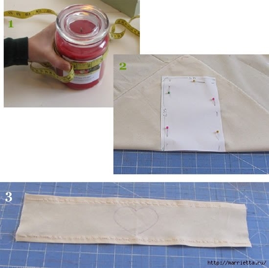 Вышиваем лентами сердце из розочек Вышиваем лентами сердце из розочек