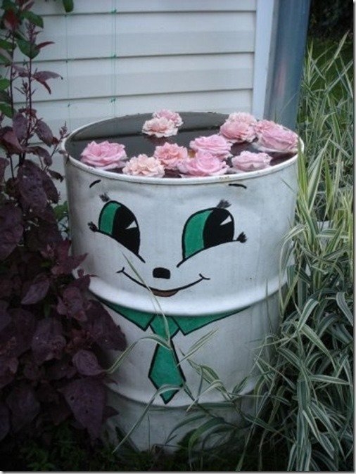 Весёлые дачные бочки