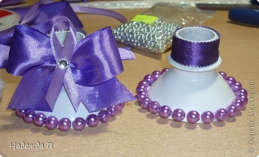 Подсвечник из пластиковой бутылки