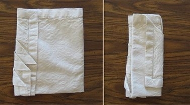 Как красиво подать приборы к столу