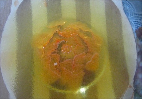 3D цветы в желе