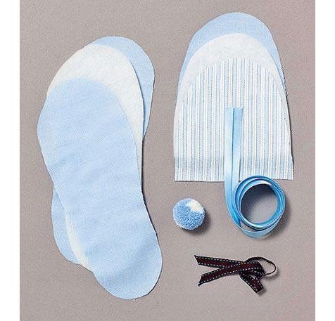 МК Шьем домашние тапочки