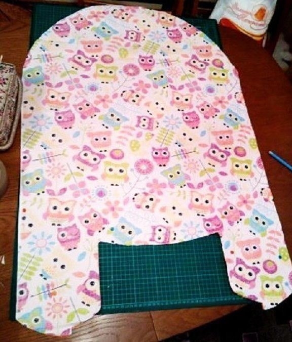 Шьём гнёздышко-кокон для новорождённого.