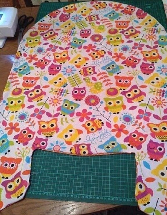 Шьём гнёздышко-кокон для новорождённого.