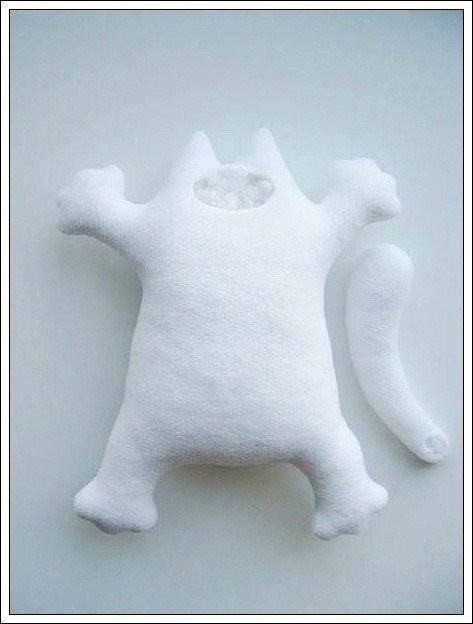 Как сшить кота саймона. Выкройка