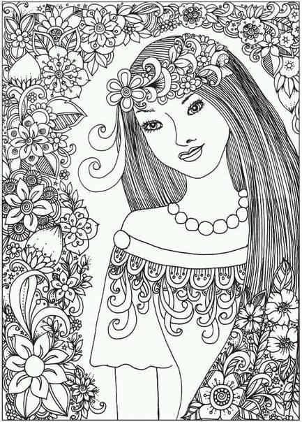 Раскраски-антистресс.