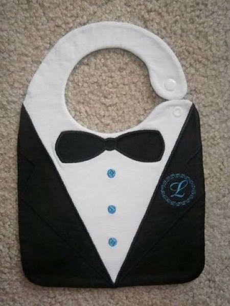 Слюнявчики с выкройкой.