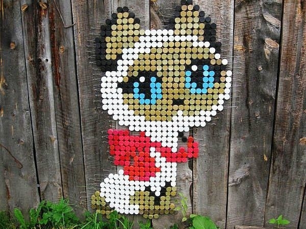 Всего лишь пластиковые крышки.