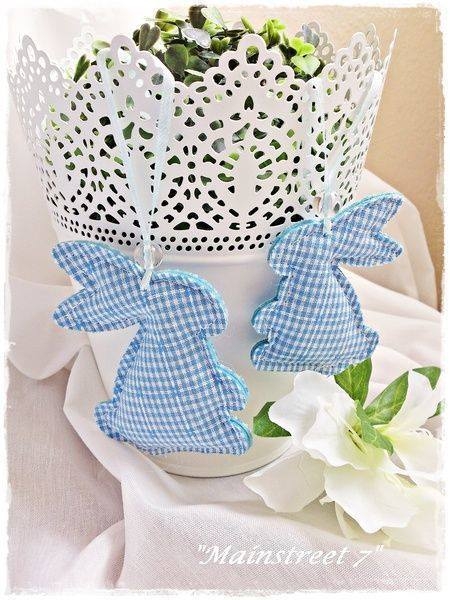 Зайки с выкройкой.